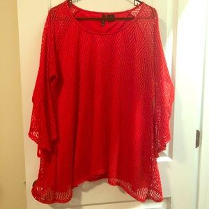 Orange women’s top.